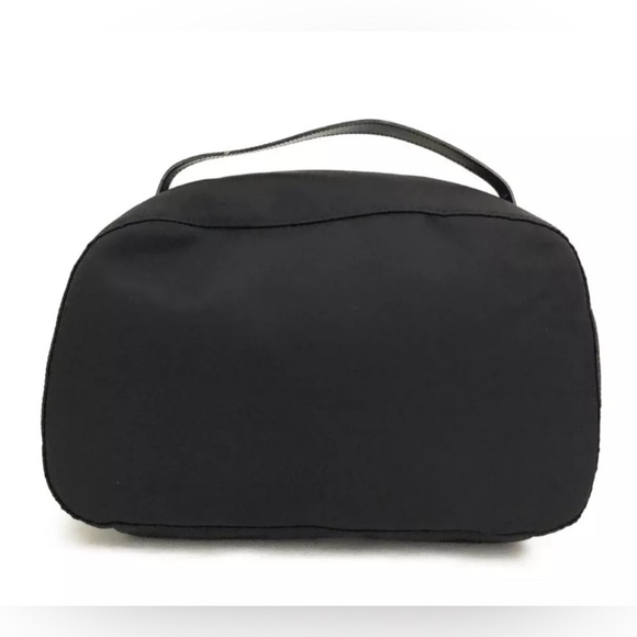 GIANNI VERSACE Medusa Nylon/leather Hand Bag Black - Picture 3 of 10